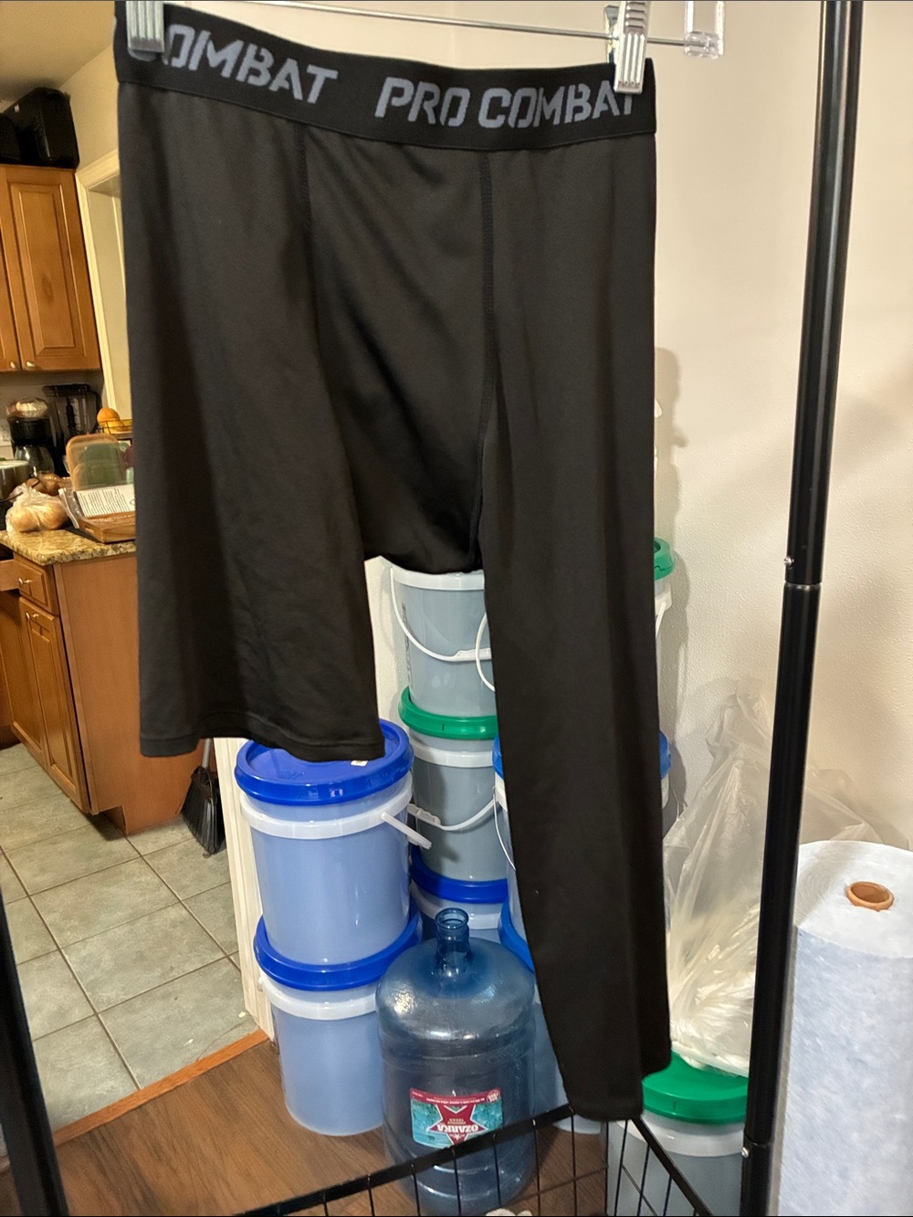 Men's Black Compression Pants